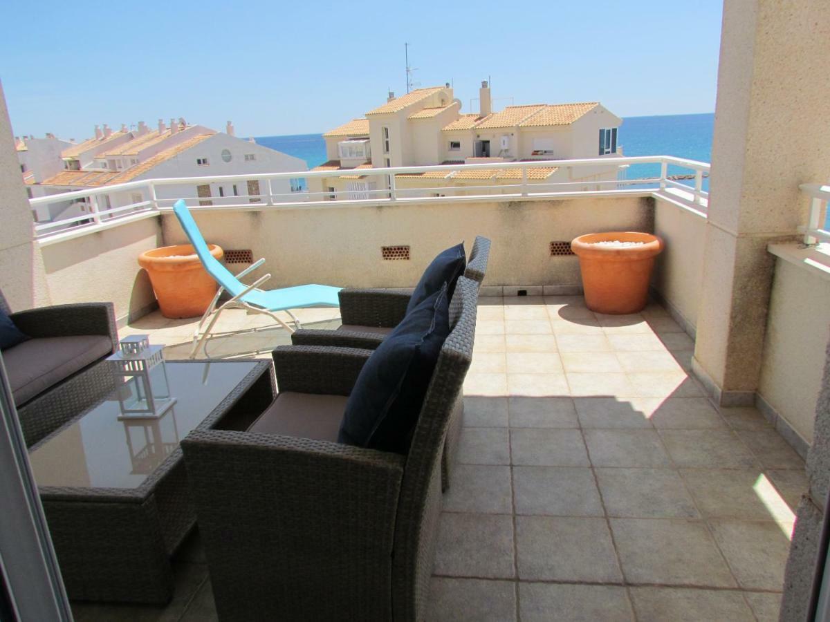 Beach Front Line Penthouse In Altea Exteriér fotografie